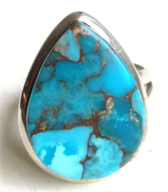 Bague en Argent et Turquoise