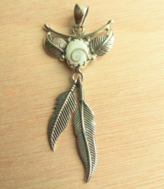 Pendentif en argent Oeil de Shiva