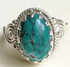 Bague en Turquoise et Argent