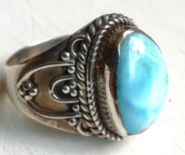 Bague en Larimar en argent