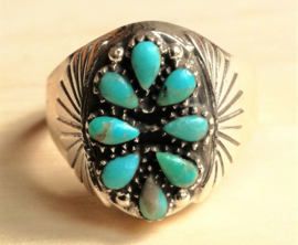 Bague Ameridienne Turquoise