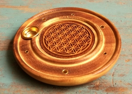 Wierook en kegeltjesbrander 'Flower of Life'