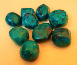 Pierre roulée de Chrysocolle