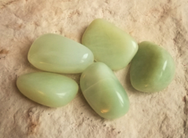 Jade trommelstenen