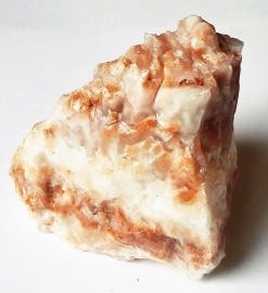 Calcite rouge brute