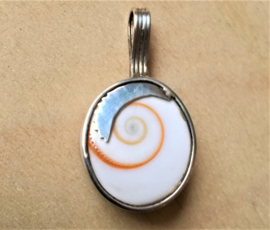 Pendentif oeil de Shiva en argent