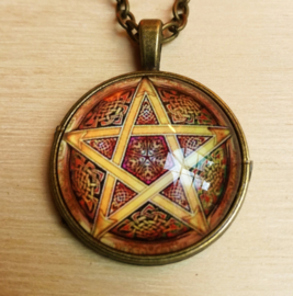 Geluksamulet 'Keltisch Pentagram'