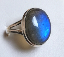 Bague en Labradorite et Argent