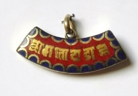 Pendentif Tibétain - Mantra