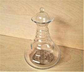 Carafe Fleur de Vie platine