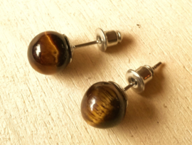 Boucles d`Oreilles L`Oeil de Tigre