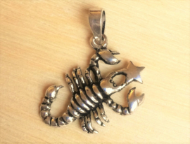 Pendentif scorpion en argent