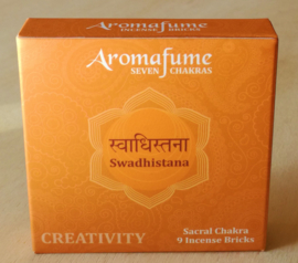 Aromafume wierookblokjes 2e chakra