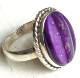 Bague en Argent et Agate