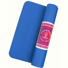 Tapis Yoga Yogi & Yogini bleu