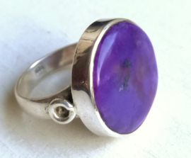 Bague en Argent et Turquoise Purple