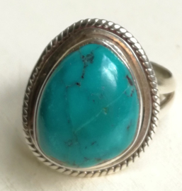 Bague en Argent et Turquoise