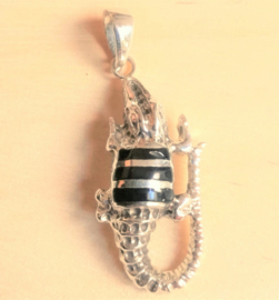 Pendentif Crocodile en argent