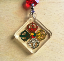 Raamkristal hanger Vajra