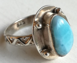 Bague en Larimar