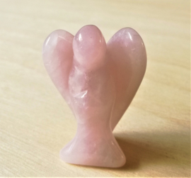 Figurine d'ange Quartz rose