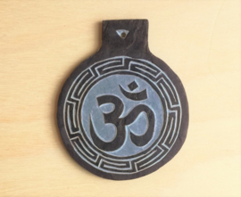 Relief en ardoise Hindu Ohm