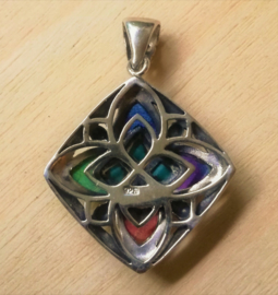 Pendentif en argent et Turquoise