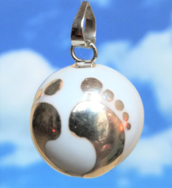 Pendentif Boule d'Harmonie Pieds Bébé