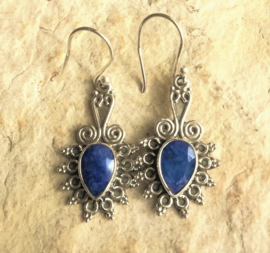 Boucles d'oreilles Saphir