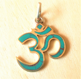 Pendentif Ohm turquoise