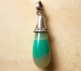 Pendentif Agate en argent