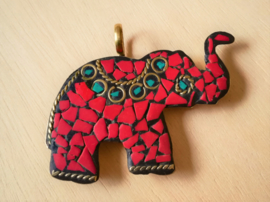 Pendentif Tibetétain éléphant