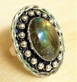 Bague en Labradorite et Argent