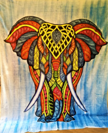 Grand Foulard éléphant