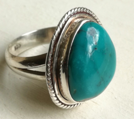 Bague en Argent et Turquoise