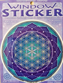 Raamsticker Flower of Life