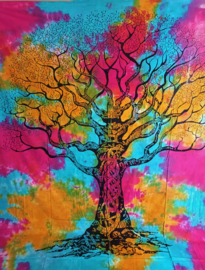 Grand foulard Tree of life