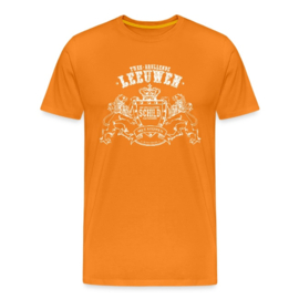 Twee brullende leeuwen