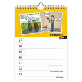 Evert Kwok Weekkalender 2025