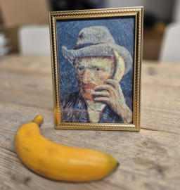 Van Gogh met banaan