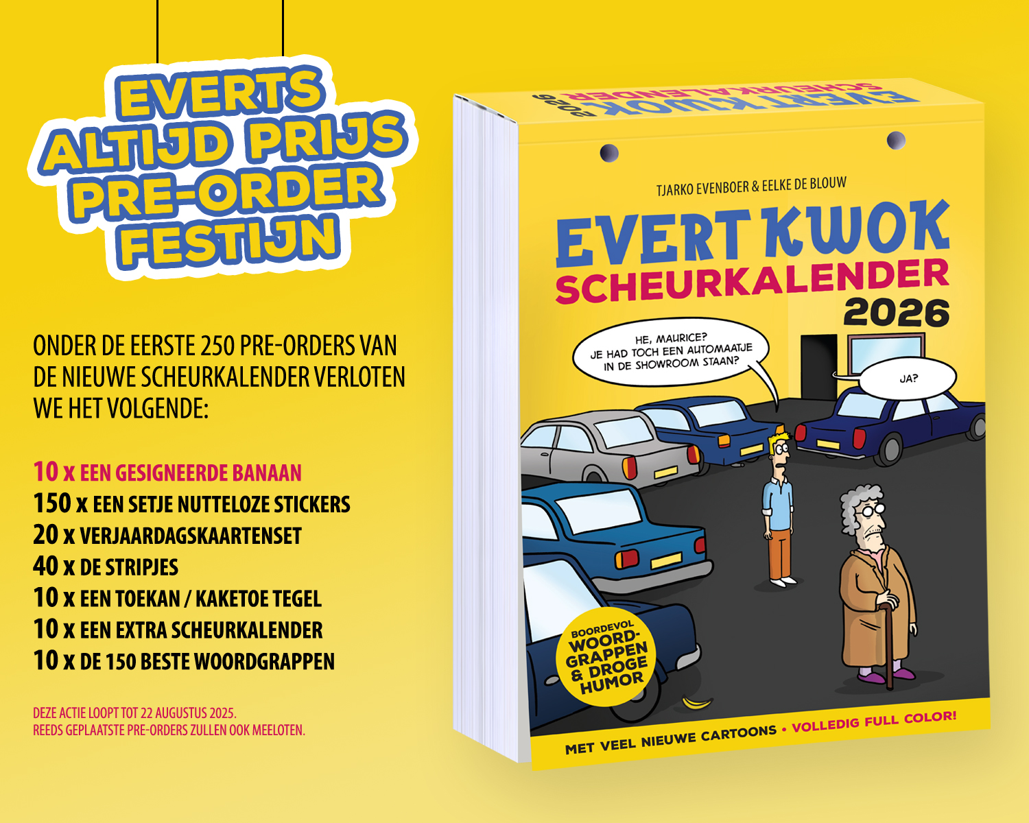 Evert Kwok Scheurkalender 2026