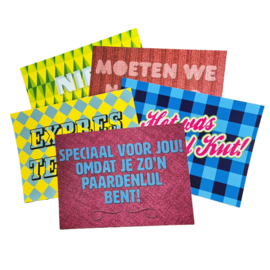 Verwenskaarten (set van 5)