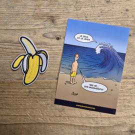 Banaan strijkpatch