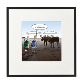 Kunstdruk 'Waddenelanden'