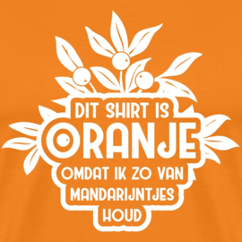 Oranje shirt