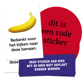 Nutteloze stickers