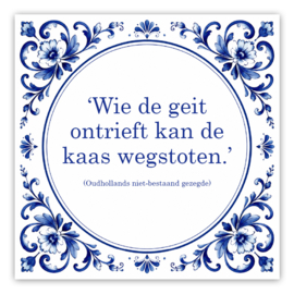 Tegeltje Geit & Kaas