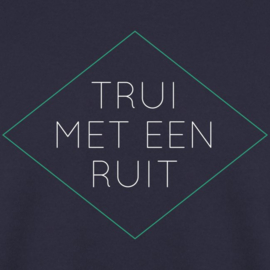 Trui met een ruit