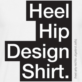 Heel hip design shirt.