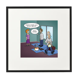 Kunstdruk 'Stopverf'